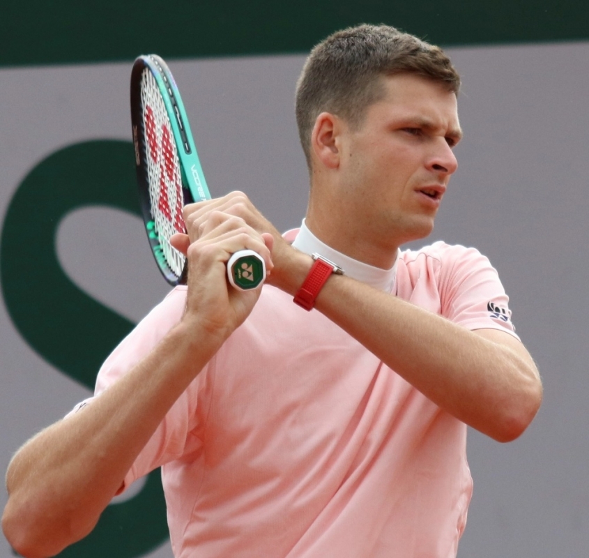 ATP w Monte Carlo: Hubert Hurkacz przegrał z Sinnerem w 1/8 finału - fot. Wikipedia/si.robi - Hurkacz RG22 (2)/CC BY-SA 2.0
