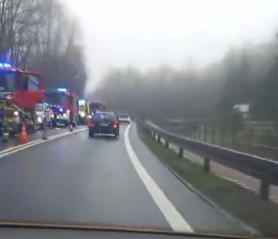 Wypadek na trasie Duszniki-Kłodzko