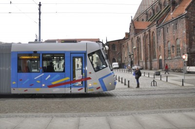 Tramwaj Plus w nowych barwach