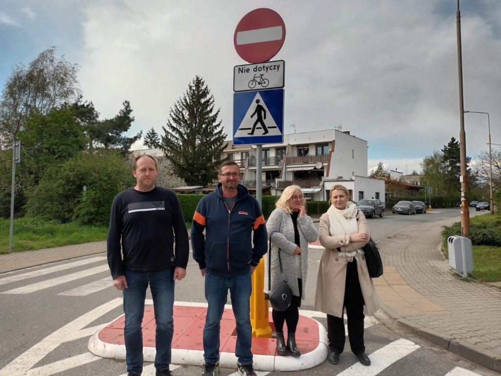 Spór wokół ulicy Ratajów we Wrocławiu - Fot: Elżbieta Osowicz