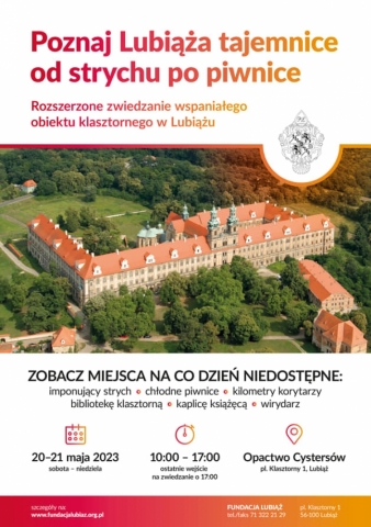 Poznaj Lubiąża tajemnice &ndash; od strychu, po piwnice!