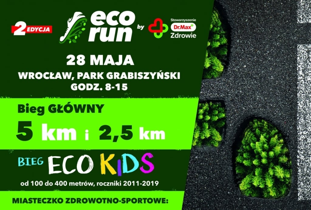 Startuje EcoRun by Stowarzyszenie Dr.Max Zdrowie, a wraz z nim wielki piknik rodzinny - fot. mat. prasowe