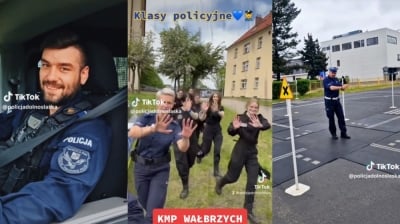 Dolnośląska Policja "przejmuje" TikTok'a