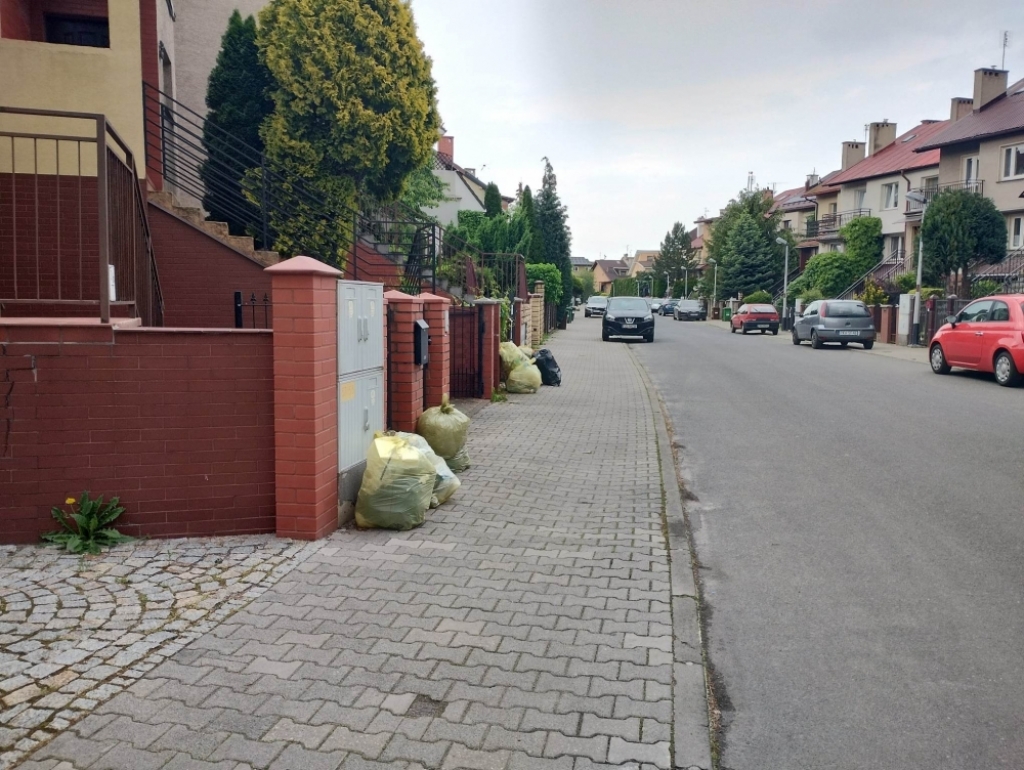 Nieodebrane odpady zalegają na wrocławskich osiedlach. Ekosystem apeluje o bezpośrednie zgłoszenia problemów - fot. Jakub Ciołko