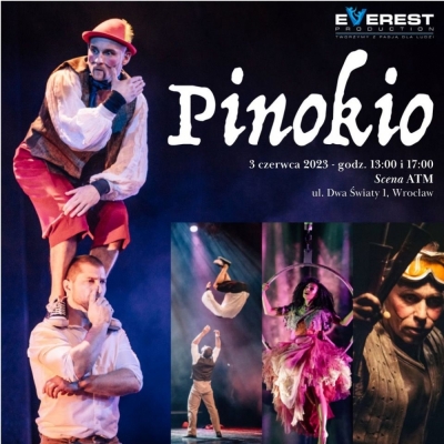 Akrobatyczne widowisko familijne „Pinokio” już 3 czerwca we Wrocławiu!