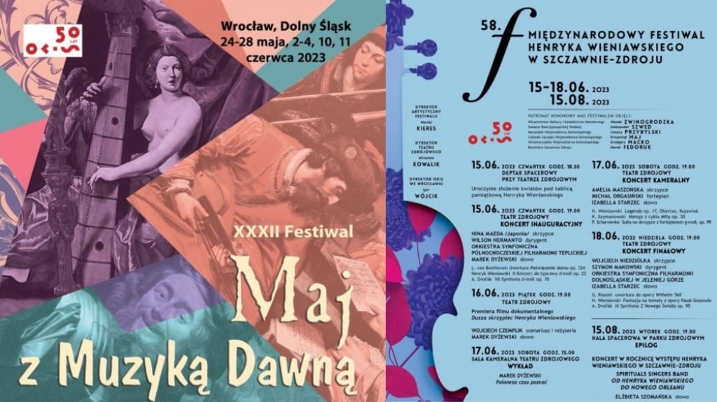 Na Dolny Śląsk zawitają znane już festiwale - fot. materiały prasowe