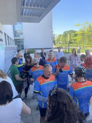 Rajd Organistów dotarł do Wrocławia. Wspólnie jechali dla transplantacji - 5