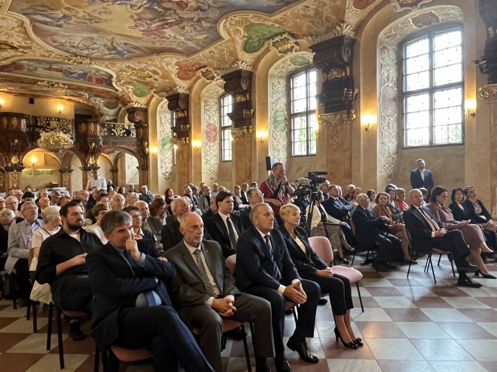 Na Uniwersytecie Wrocławskim wręczono odznaki "Wrocławska Wolność"  - fot. Joanna Jaros