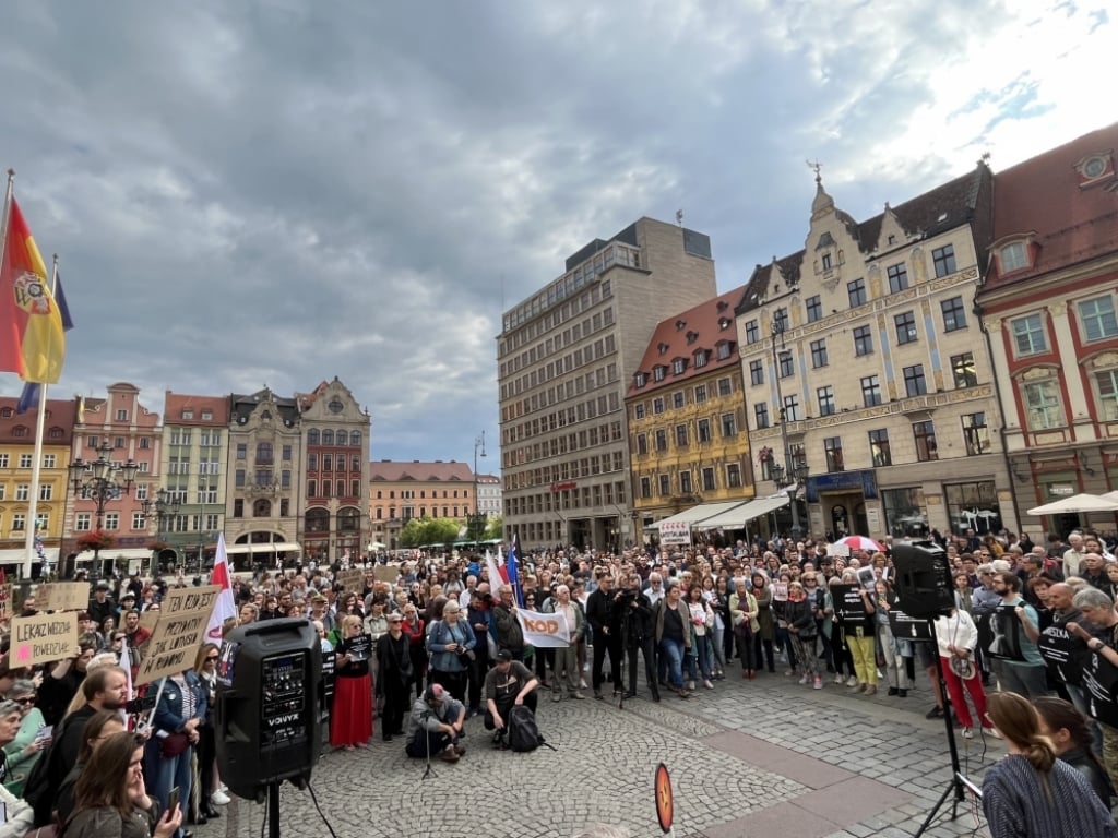 "Obawiam się rodzić w tym kraju". Manifestowali przeciw rygorystycznym przepisom aborcyjnym - fot. Joanna Jaros