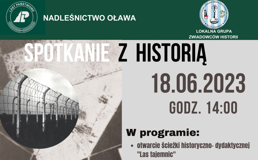 Las Tajemnic koło Oławy. Już w niedzielę historyczny piknik - fot. mat. prasowe