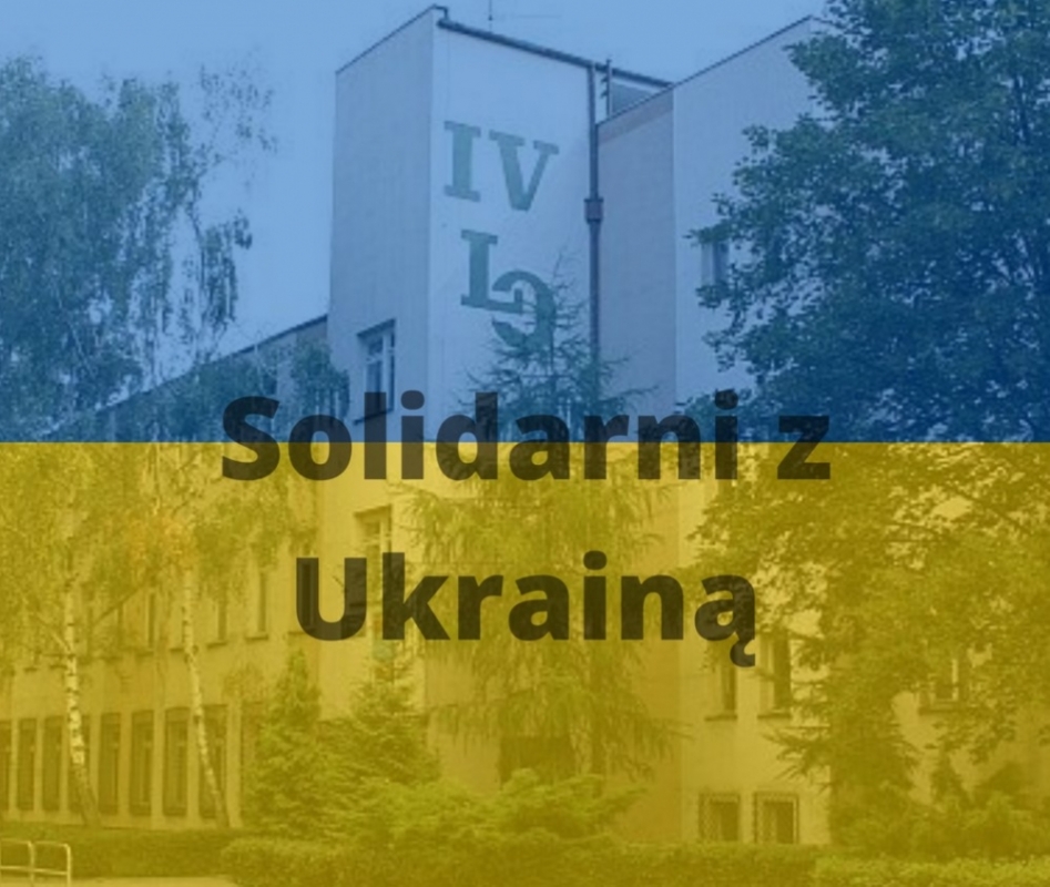 Wojna na Ukrainie oczami licealistów - spektakl - fot. LO4 w Legnicy