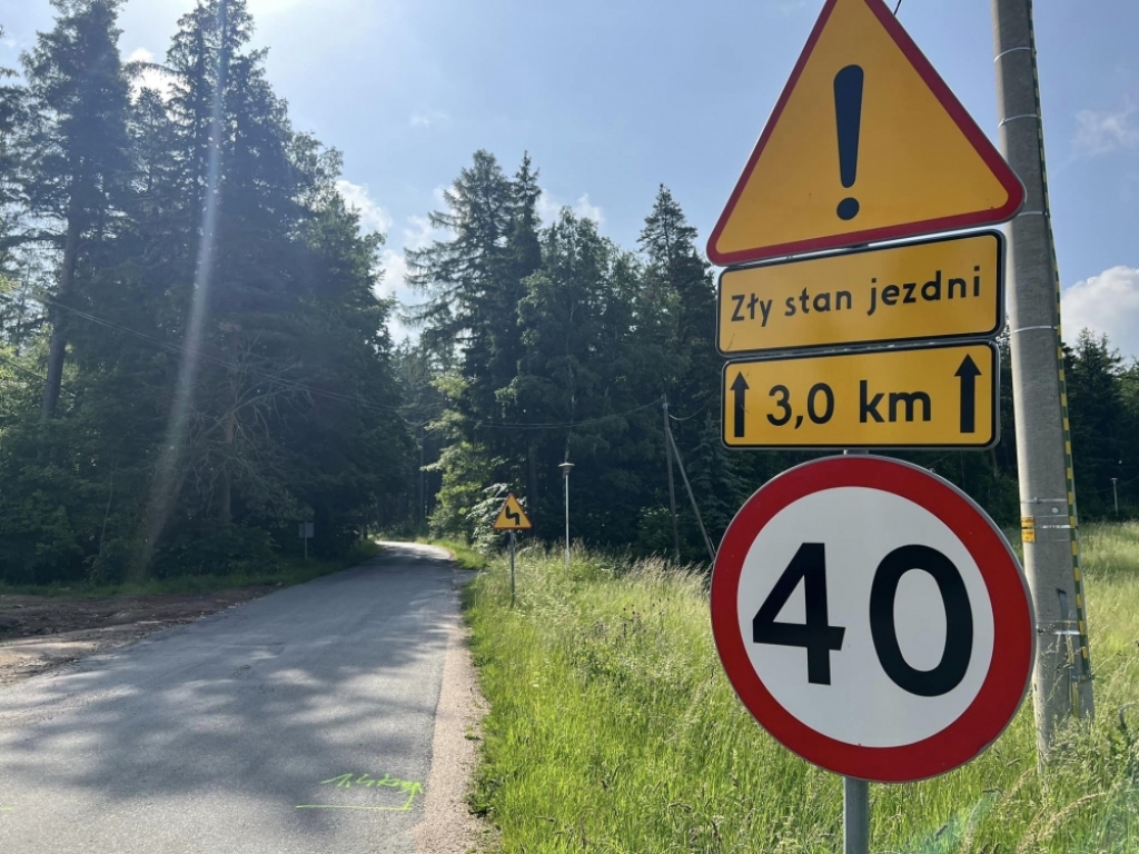 Droga z Sosnówki do Karpacza ma być jak nowa - fot. Urząd Gminy Podgórzyn