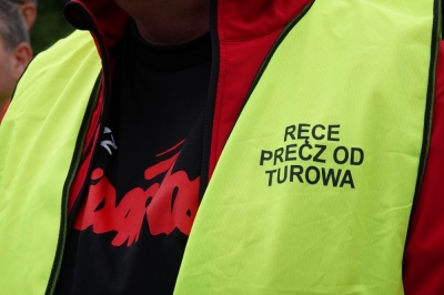 Związkowiec z Turowa po wiecu D. Tuska: nie mieliśmy możliwości zadać pytania