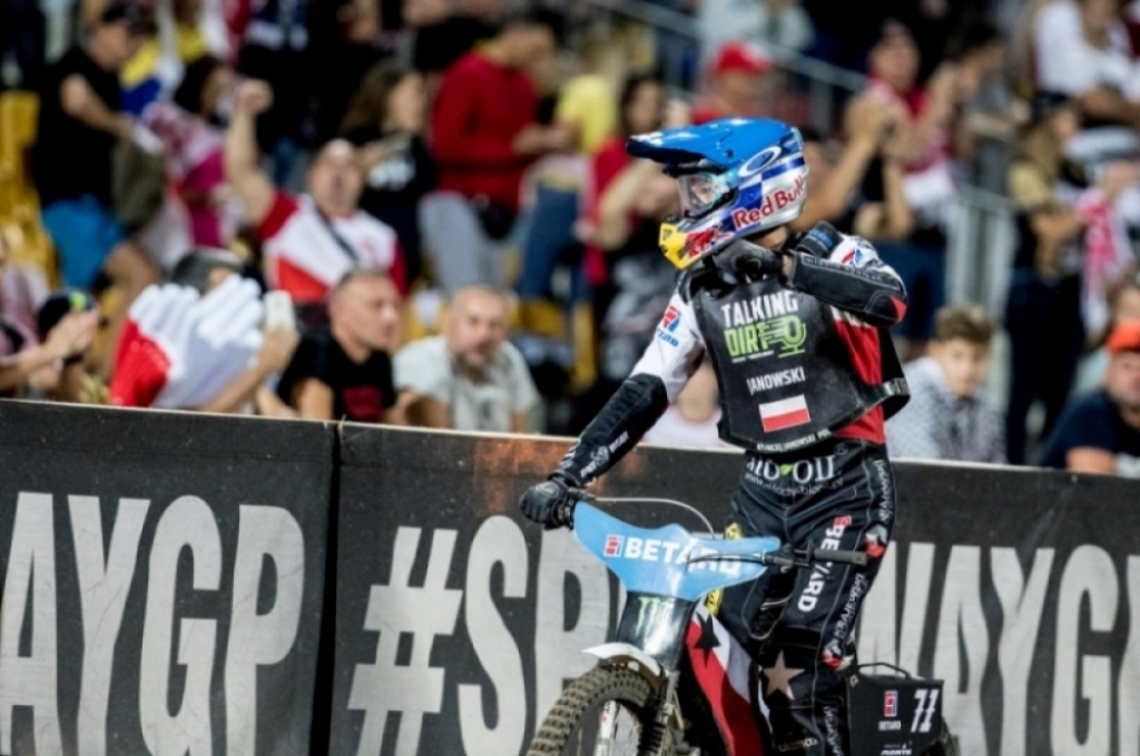 Grand Prix Polski: Nie ma mocnych na Bartosza Zmarzlika - Maciej Janowski - fot. WTS Sparta Wrocław