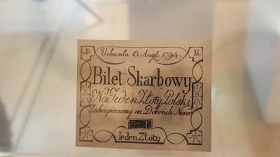 Muzeum Papiernictwa pozyskało złot&oacute;wkę wartą 100 tysięcy złotych