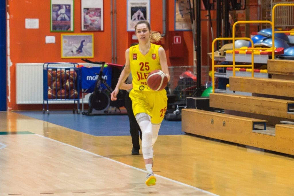 Martyna Kurkowiak na dłużej w Ślęzie - fot. mat. prasowe Ślęza Wrocław