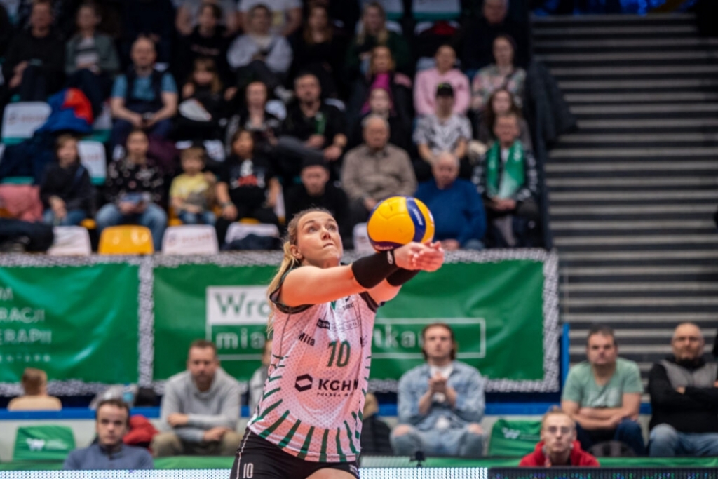 Lucie Mühlsteinová zostaje w #VolleyWrocław  - fot. volleywroclaw.pl