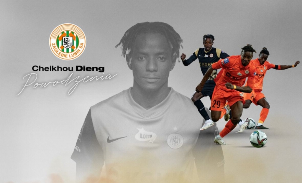 Senegalski skrzydłowy żegna się z Zagłębiem - fot. zaglebie.com