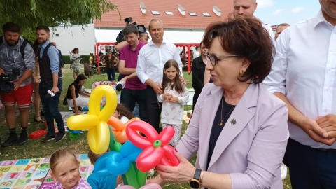 Udanin. Marszałek Sejmu na pikniku Rodzina 800+ - 0