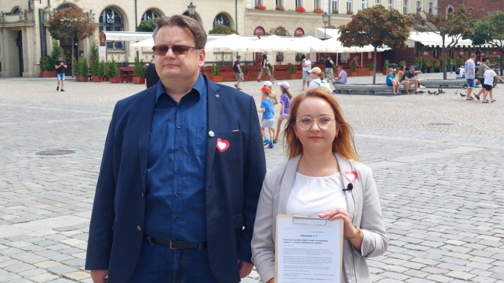 Ochrona środowiska w Polsce to fikcja, tak twierdzą wrocławscy Zieloni - Fot: Facebook Małgorzata Tracz
