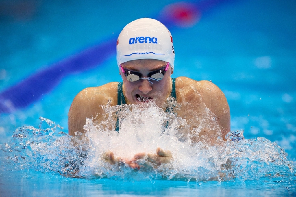 Wrocławskie pływaczki bez sukcesu. Podium Chmielewskiego - Dominika Sztandera - fot. Rafał Oleksiewicz