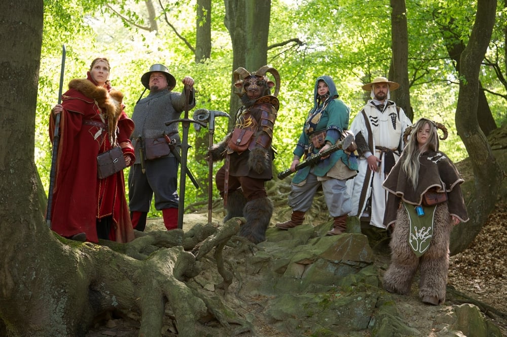 Wieczór zDolnego Śląska: Czym są LARP-y i jak w nie grać - fot. Uczestnicy larpa osadzonego w tematyce fantasy / CC BY-SA 4.0