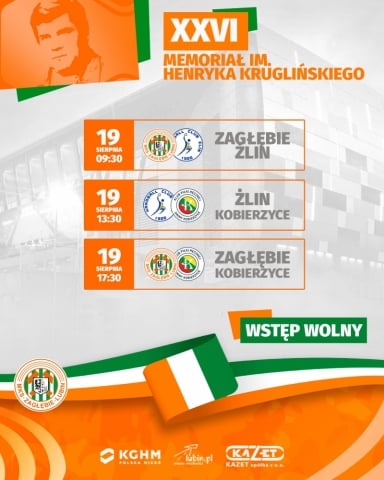 Znamy szczeg&oacute;ły XXVI Memoriału Henryka Kruglińskiego