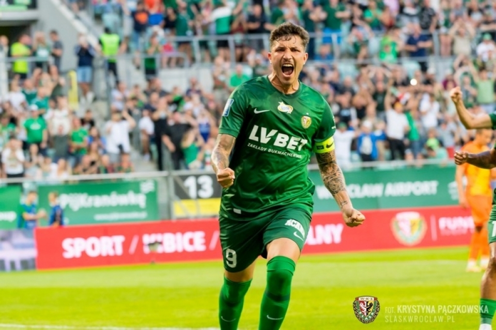 Śląsk wygrał z Lechem. Exposito bohaterem - fot. slaskwroclaw.pl / Krystyna Pączkowska