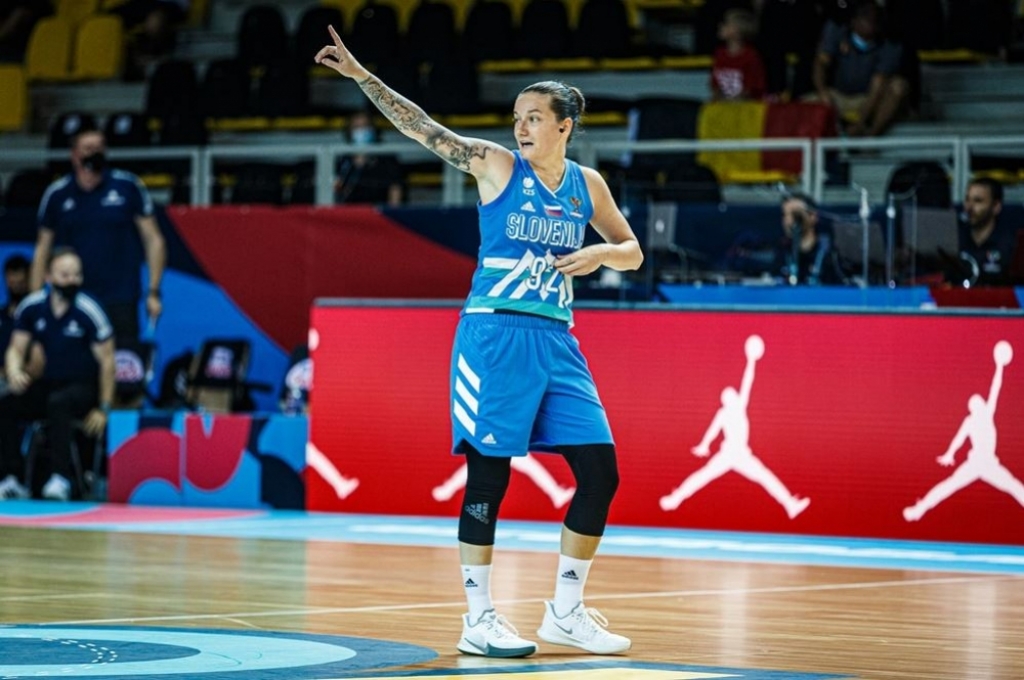 Rozgrywająca reprezentacji Słowenii zagra w Polkowicach - fot. FIBA