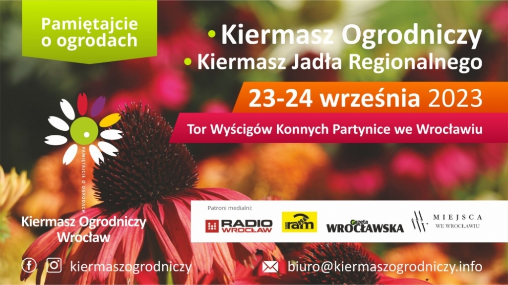 Kiermasz Ogrodniczy na Partynicach - 23 i 24 września - fot. mat. prasowe
