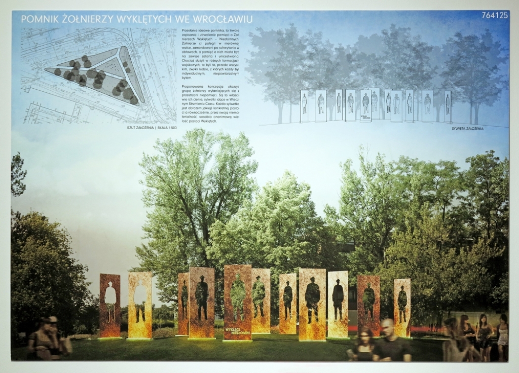 Są pieniądze na budowę pomnika Żołnierzy Wyklętych we Wrocławiu - fot. IPN