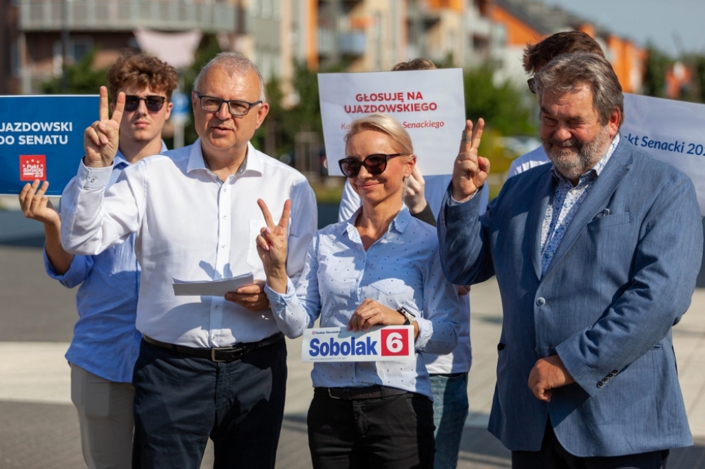 Bezpieczeństwo przede wszystkim – mówią kandydaci KO - Fot: Kazimierz Michał Ujazdowski/FB