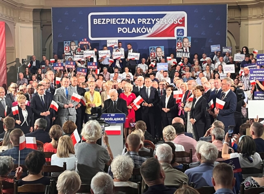 Jarosław Kaczyński we Wrocławiu: Unia to dobry pomysł, ale poszedł w złym kierunku - fot. Joanna Jaros