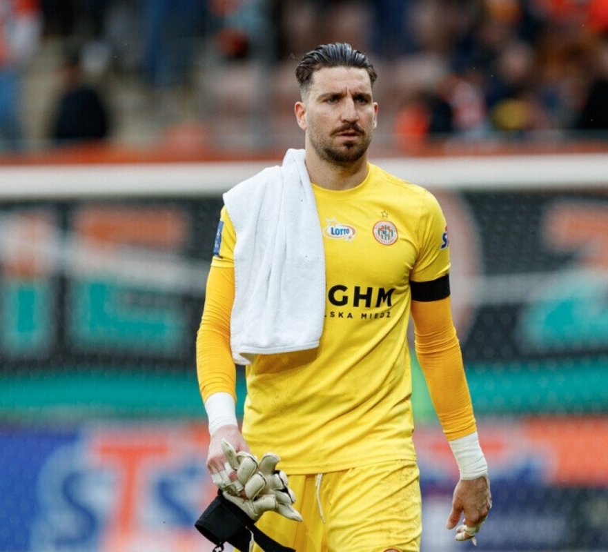 Bramkarz Zagłębia w szerokiej kadrze Grecji - fot. zaglebie.com