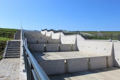 Oddano do użytku suchy zbiornik Krosnowice na potoku Duna