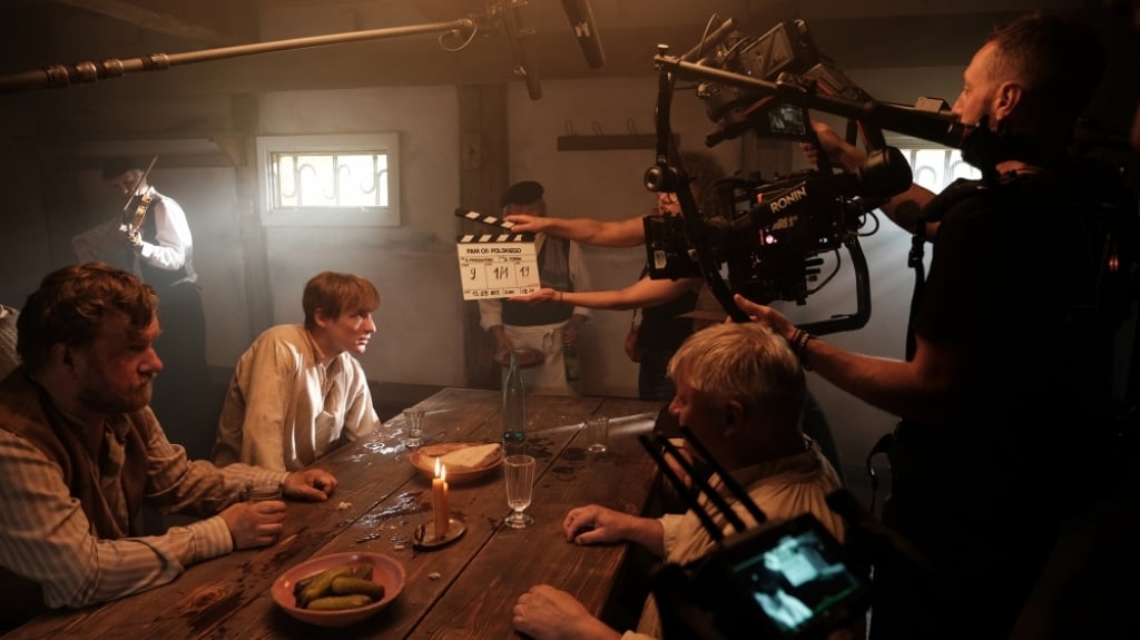 Ulica Szajnochy we Wrocławiu znów zamieniła się w plan filmowy - ficjalne zdjecia - autor Wytwórnia Filmów Dokumentalnych i Fabularnych
