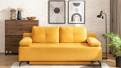 Rozkładana sofa trzyosobowa – dlaczego warto znaleźć dla niej miejsce w swoim salonie?