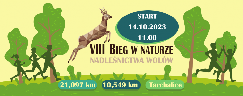 VIII BIEG W NATURZE NADLEŚNICTWA WOŁÓW - fot. RW