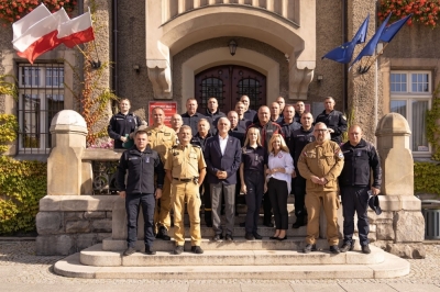 Ukraińscy strażacy będą się uczyć od ratowników z Wałbrzycha