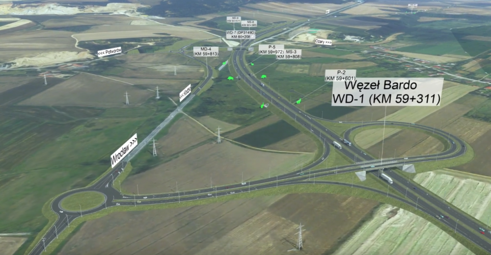 GDDKiA ogłosiła przetarg na kolejny odcinek dolnośląskiej S8 - fot. GDDKiA