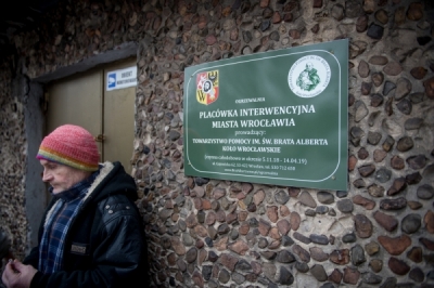 Wrocławskie ogrzewalnie czekają na osoby w kryzysie bezdomności