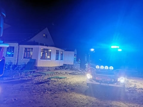 Pożar w Domu Śląskim w Karkonoszach [AKTUALIZACJA] - 2