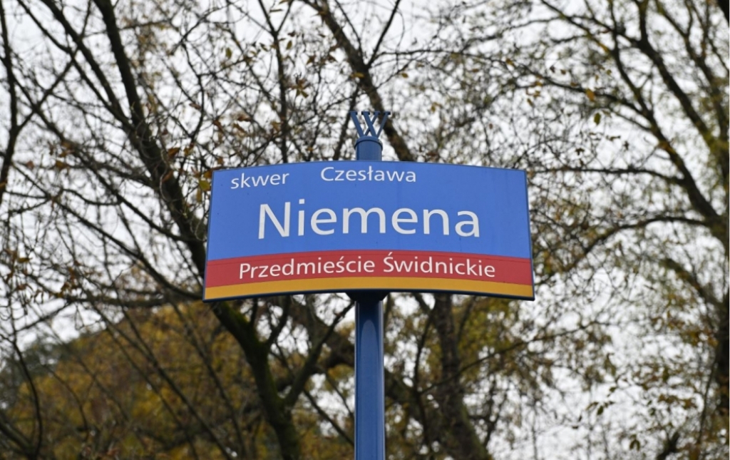 Skwer Czesława Niemena we Wrocławiu oficjalnie otwarty - fot. Ewa Zając, mat. prasowe Zarządu Zieleni Miejskiej