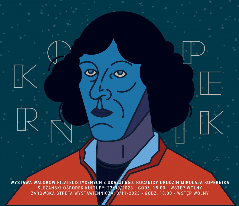 Kopernik na znaczkach. Wyjątkowa wystawa w Żarowskiej Strefie Wystawienniczej - fot. materiały promocyjne