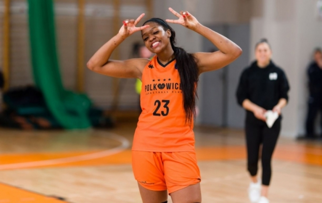 Koszykarka z Polkowic w kadrze na mecz z Belgią - Stephanie Mavunga - fot. KGHM BC Polkowice