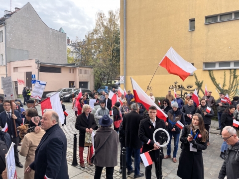Demonstracja w obronie niepodległości - 1
