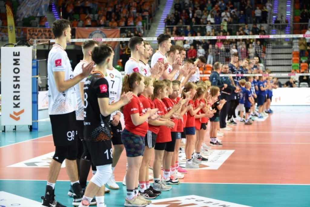 Siatkarze KGHM Cuprum będą walczyć o kolejne punkty - fot. ks.cuprum.pl