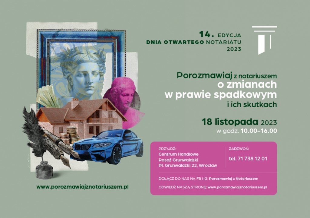 Bezpłatne porady notariusza we Wrocławiu - fot. mat. prasowe