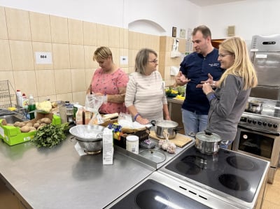 W Bolesławcu pacjenci uczyli się zdrowego gotowania