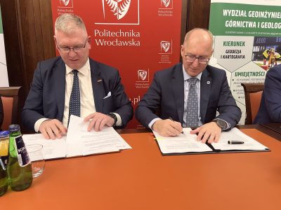 Politechnika Wrocławska i KGHM podpisały porozumienie o wsp&oacute;łpracy